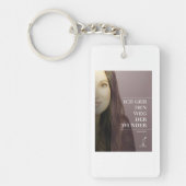 ICH GEH DEN WEG DER WUNDER - Buchcover Sleutelhanger (Voorkant)