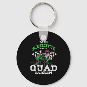 Ich Geh Quad Fahren Quadfahrer Quads Motorsport AT Sleutelhanger