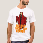 Ich habe Angst vor Frauen Lustiges Shirt (Voorkant)