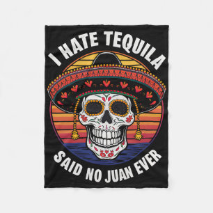 Ich He Tequila Mexicaans Cinco De Mayo Fleece Deken
