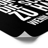 ICH LERNE DOCH NICHT SPRECHEN POSTER (Hoek)