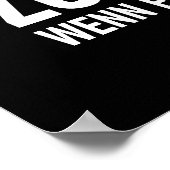 ICH LERNE DOCH NICHT SPRECHEN POSTER (Hoek)