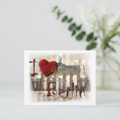 Ich Liebe Berlin Briefkaart (Staand voorkant)