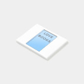 Ich liebe Bücher Post-it® Notes (Schuin)