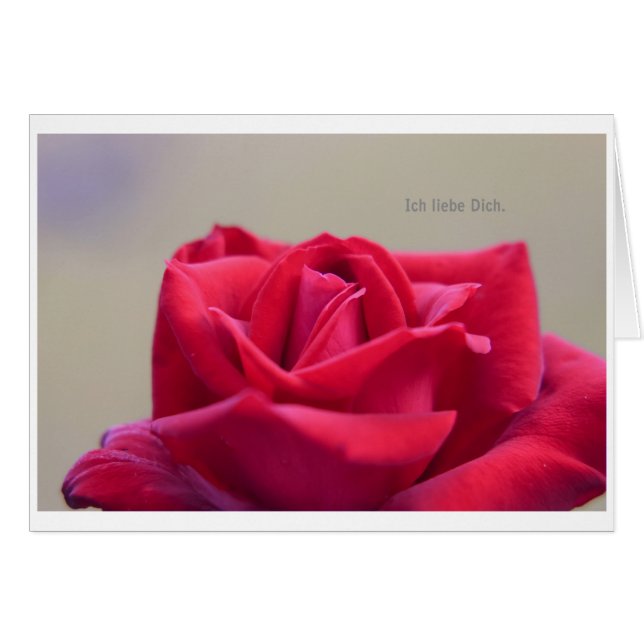 Ich liebe Dich (Voorkant Horizontaal)