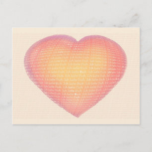 Ich liebe Dich Briefkaart