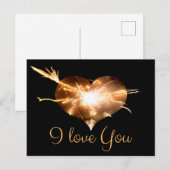 Ich liebe Dich - Liebesgrüße aus dem Briefkasten! Briefkaart (Voorkant / Achterkant)