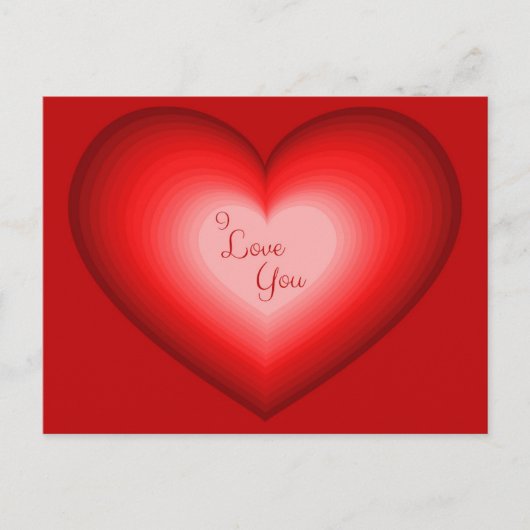 Ich liebe Dich - Liebesgrüße aus dem Briefkasten! Briefkaart (Voorkant)