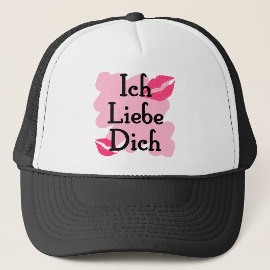 ich liebe dich trucker pet (Voorkant)