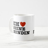 Ich Liebe Meine Freundin Koffiemok (Voorkant links)
