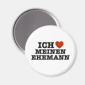 Ich Liebe Meinen Ehemann Magneet (Voorkant / Achterkant)