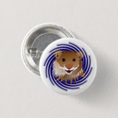 Ich liebe meinen kleinen Hamster Ronde Button 3,2 Cm (Voorkant /achterkant)