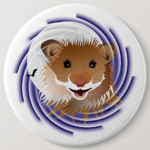 Ich liebe meinen kleinen Hamster Ronde Button 6,0 Cm
