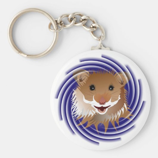 Ich liebe meinen kleinen Hamster Sleutelhanger (Voorkant)