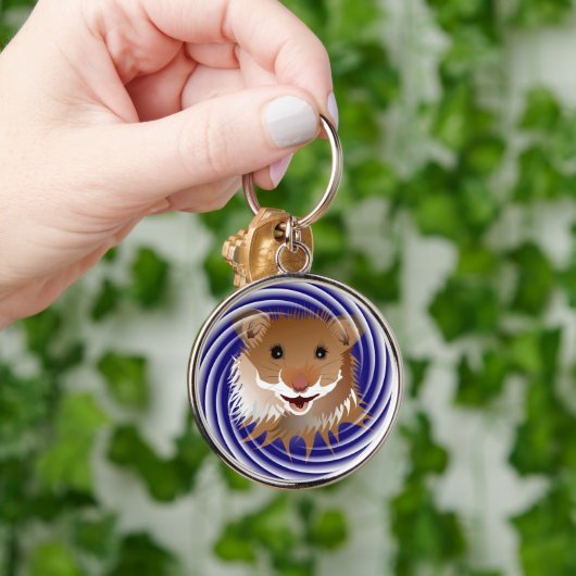 Ich liebe meinen kleinen Hamster Sleutelhanger (Hand)