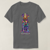 Ich liebe meinen Labrador TShirt (Design voorkant)