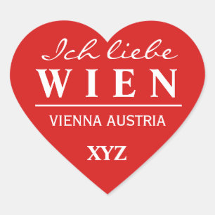 Ich Liebe Wein aangepaste monogram stickers