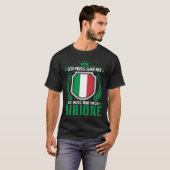 Ich muss gar nix Ich muss nur nach Bibione Italien T-shirt (Voorkant volledig)