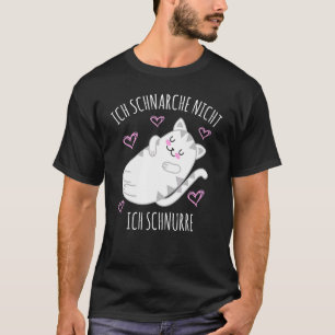 Ich Schnarche Nicht Ich Schnurre Gezegde Slaap Pyj T-shirt