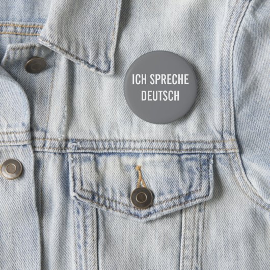ICH SPRECHE DEUTSCH | IK SPREEK DUITS BUTTON (In situ)