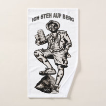 Ich steh auf Berg und trink mein Bier