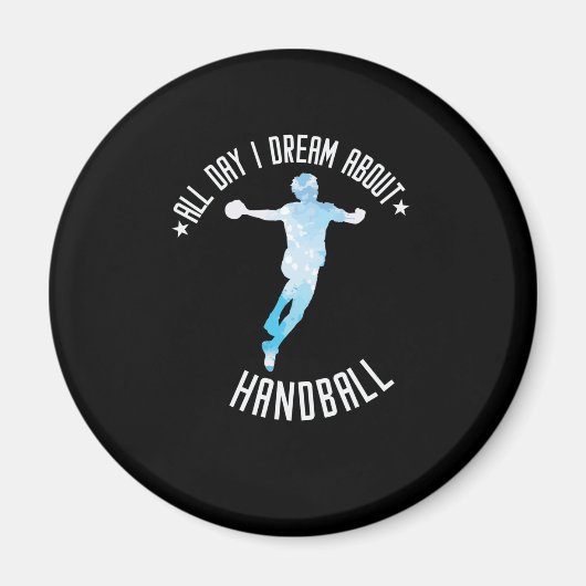 Ich träume nur von Handball Magneet (Voorkant)
