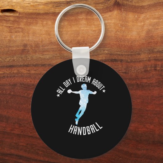 Ich träume nur von Handball Sleutelhanger (Voorkant)