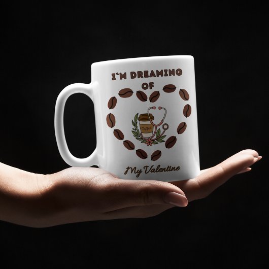 Ich träume von meinem Valentin Kaffeetasse Koffiemok