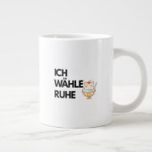 Ich Wähle Ruhe Mug Combo ,Calm Coffee Mug Grote Koffiekop (Rechts)
