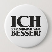 Ich weiß wirklich alles Besser! Button (Voorkant)