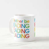 Ich würde lieber lesen – I’d rather be reading Koffiemok (Voorkant links)