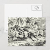 Ichabod Crane onderweg Briefkaart (Voorkant / Achterkant)