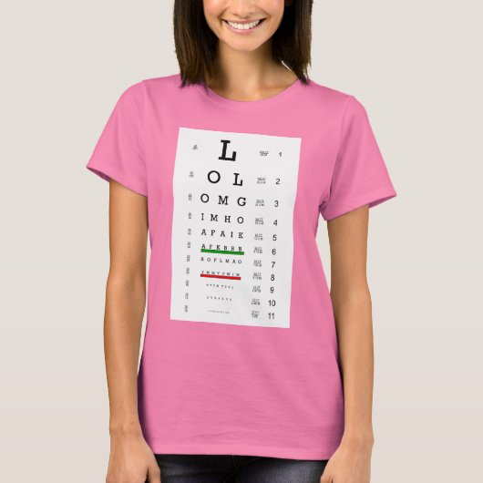 iChart T-shirt (Voorkant)