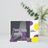 ichbinganzhier briefkaart (Staand voorkant)