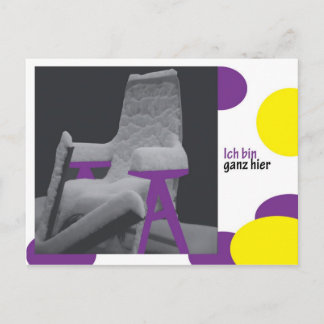 ichbinganzhier briefkaart