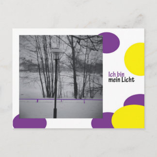 ichbinmeinlicht briefkaart