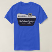 Ichetucknee Springs State Park Florida welkomstbor T-shirt (Design voorkant)