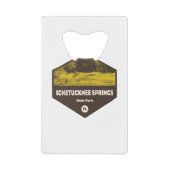 Ichetucknie Springs State Park Florida Creditkaart Flessenopener (Voorkant)