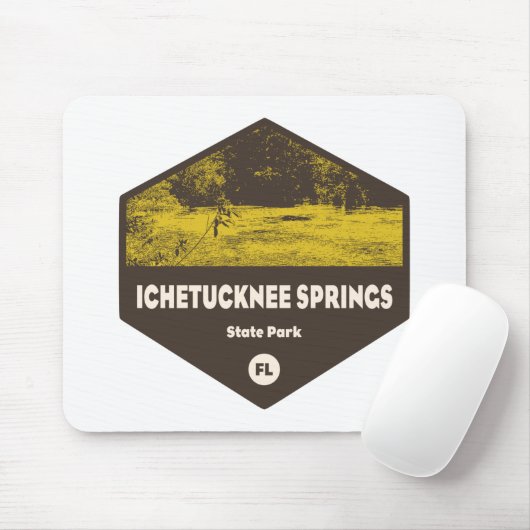 Ichetucknie Springs State Park Florida Muismat (Met muis)