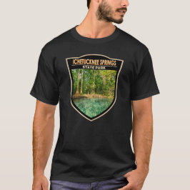 Ichetucknie Springs State Park Florida Waterverf T-shirt
