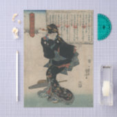 Ichi door Utagawa Kuniyoshi Tissuepapier (Craft)