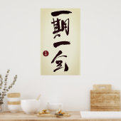 Ichi-go Ichi-e Poster (Keuken)
