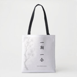 Ichigo Ichie – Japanese Zen Tote Bag | 一期一会