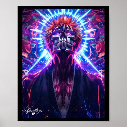 Ichigo Kurosaki Sticker Poster (Voorkant)