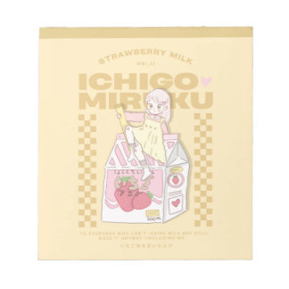 🍓✨Ichigo-melk ✨🍓 Notitieblok