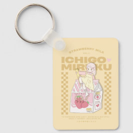 🍓✨Ichigo-melk ✨🍓 Sleutelhanger
