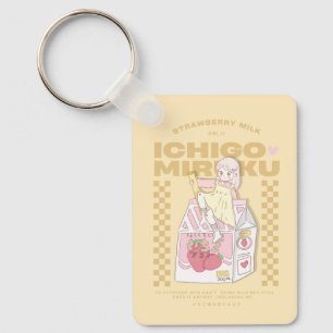 🍓✨Ichigo-melk ✨🍓 Sleutelhanger