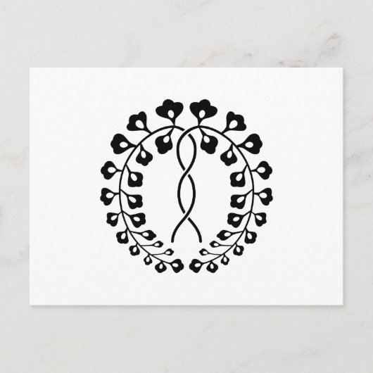 Ichijo wisteria briefkaart (Voorkant)
