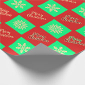 Ichimatsu Christmas Pattern Cadeaupapier (Hoek)