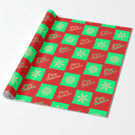 Ichimatsu Kerstpatroon Cadeaupapier